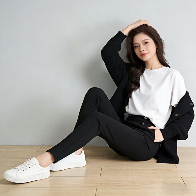 ພາກຮຽນ spring, Summer ແລະດູໃບໄມ້ລົ່ນ waist ສູງ Elastic Slim Fit ຕີນຂະຫນາດນ້ອຍຂອງແມ່ຍິງບາດເຈັບແລະ