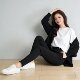 ພາກຮຽນ spring, Summer ແລະດູໃບໄມ້ລົ່ນ waist ສູງ Elastic Slim Fit ຕີນຂະຫນາດນ້ອຍຂອງແມ່ຍິງບາດເຈັບແລະ