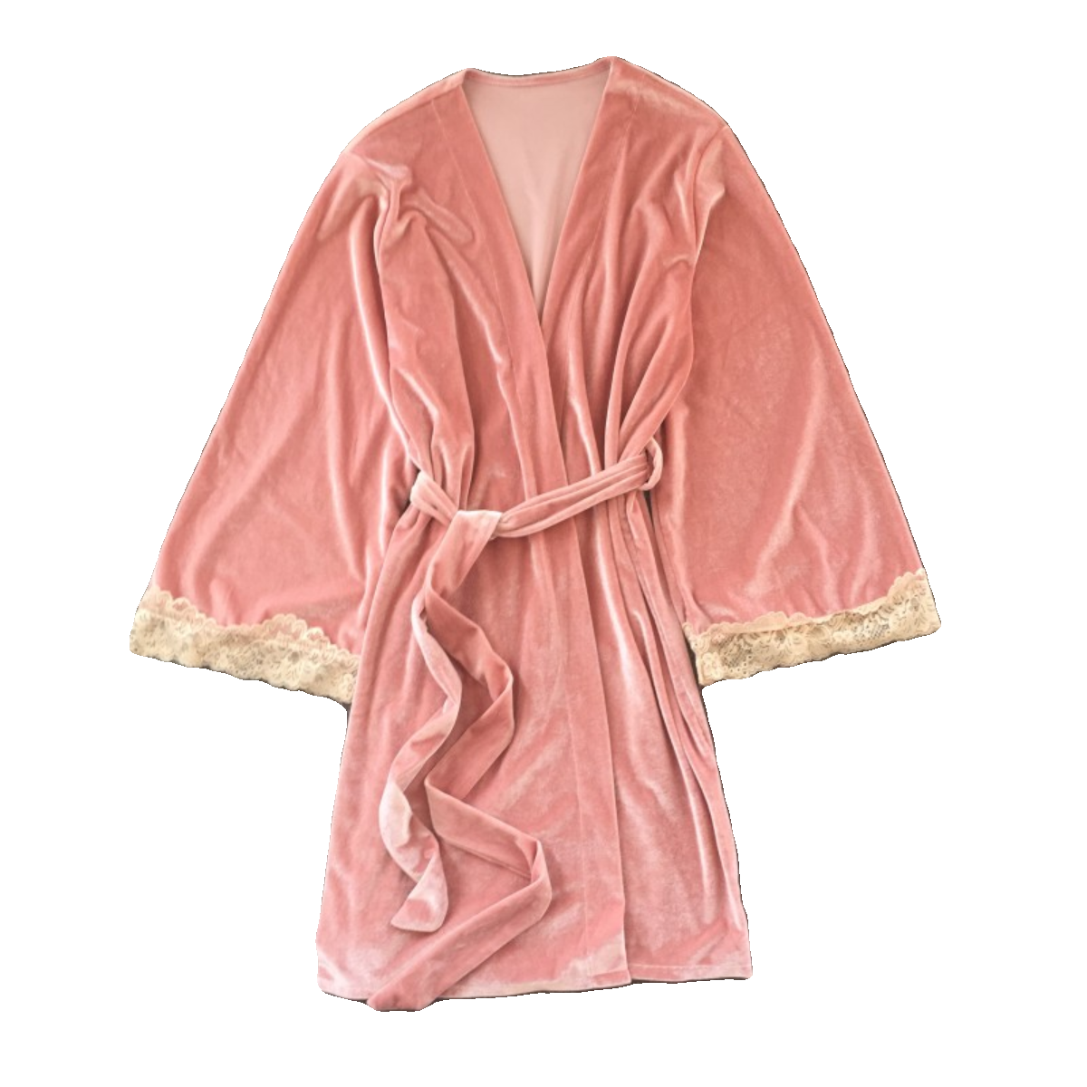 睡袍金丝绒女春秋空调房蕾丝搭吊带裙套装可外穿冬季纯色性感浴袍,淘宝优惠券,粉丝福利购,淘宝优惠卷