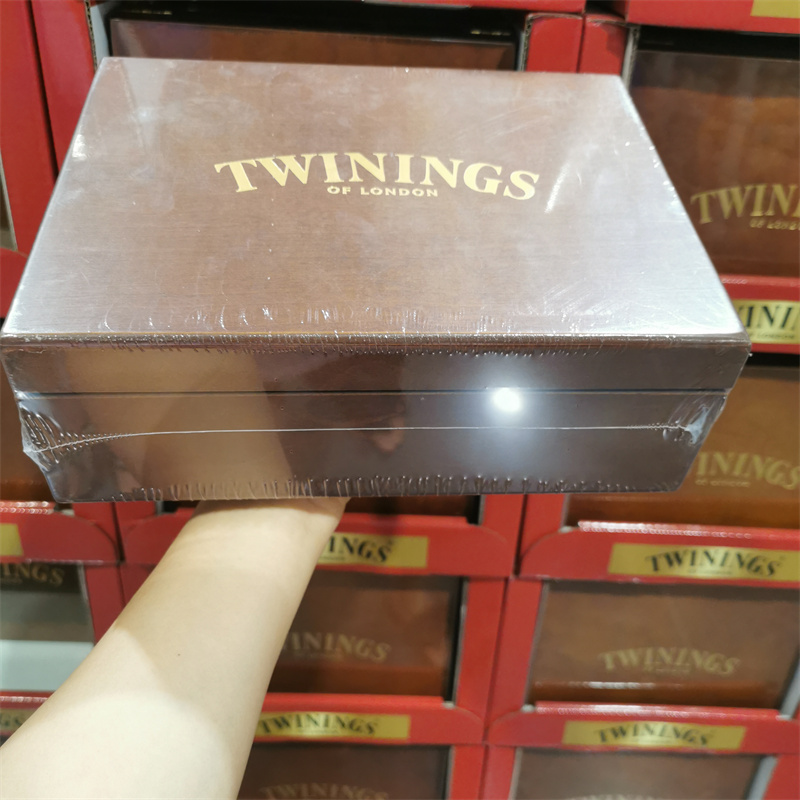 Twinings川宁英伦茗香六格木质礼盒袋泡茶系列宁波开市客代购