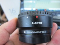 Canon original installation EF EOS-M switching ring Canon EF turn M mouth canon single counter lens transfer micro single switching ring