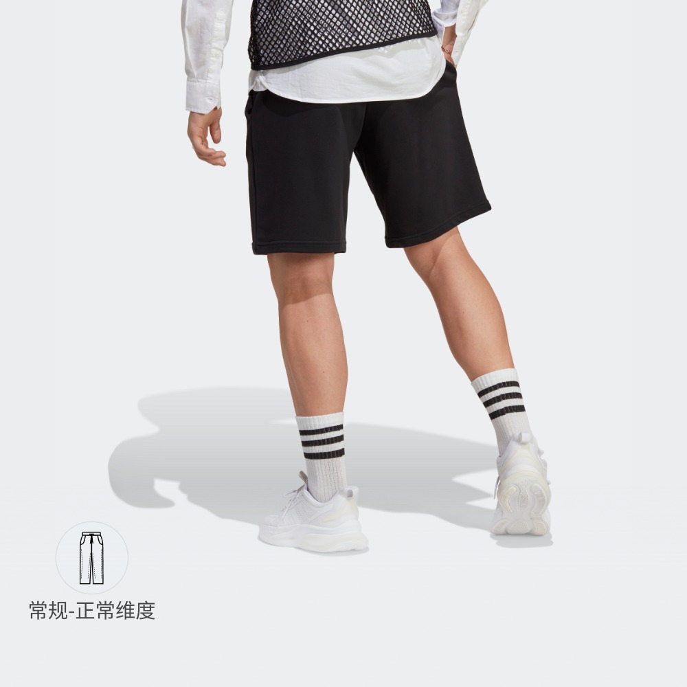 休闲简约舒适短裤男装夏季adidas阿迪达斯官方轻运动IC9756 - 图0