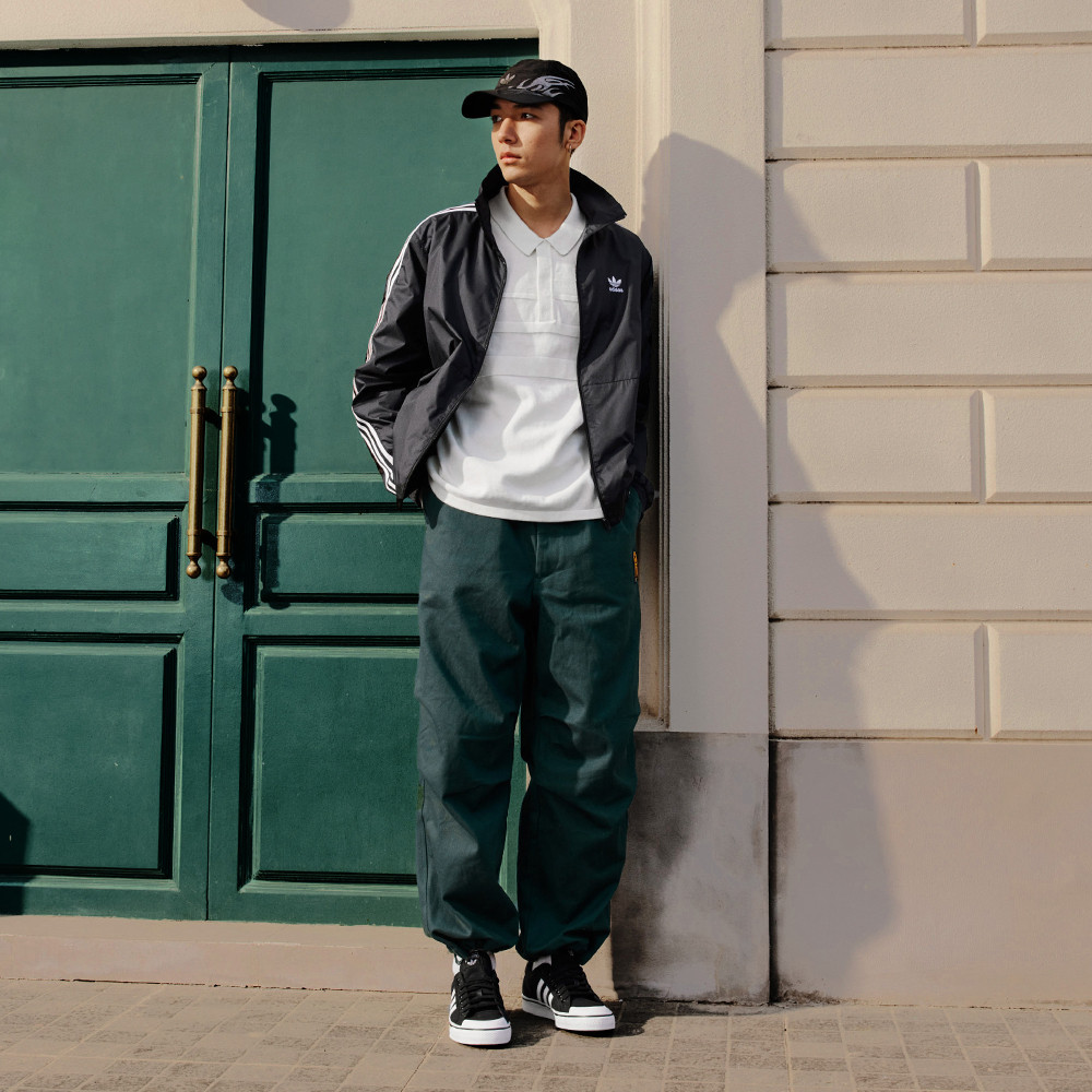 经典三条纹梭织运动立领夹克外套男装秋季adidas阿迪达斯三叶草,淘宝优惠券,粉丝福利购,淘宝优惠卷