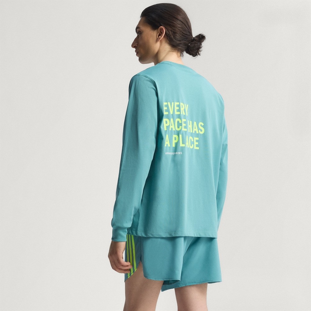 简约舒适字母印花跑步运动长袖T恤男女秋季adidas阿迪达斯,淘宝优惠券,粉丝福利购,淘宝优惠卷