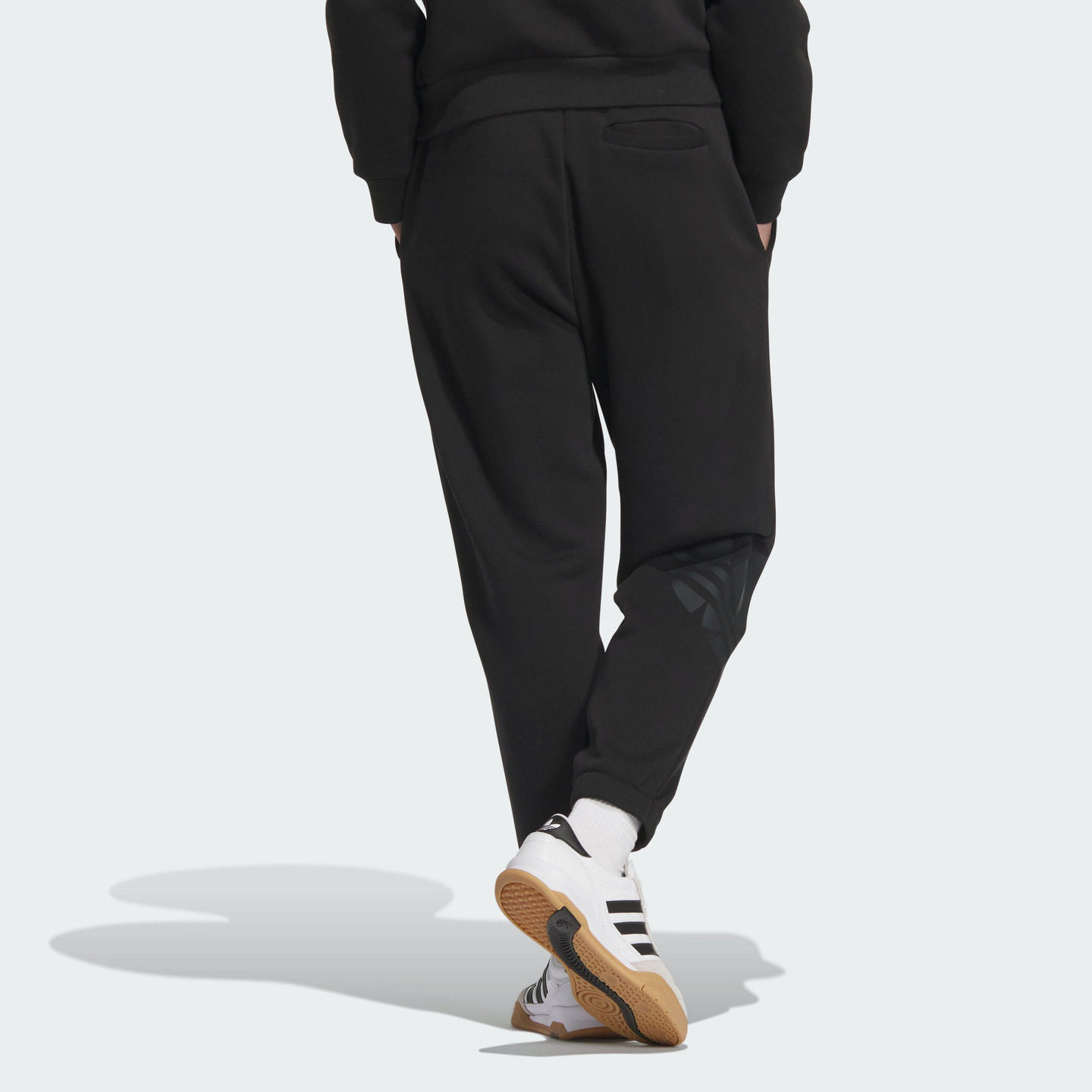 情侣宽松舒适抓绒束脚运动裤男女秋季adidas阿迪达斯三叶草JL8388,淘宝优惠券,粉丝福利购,淘宝优惠卷