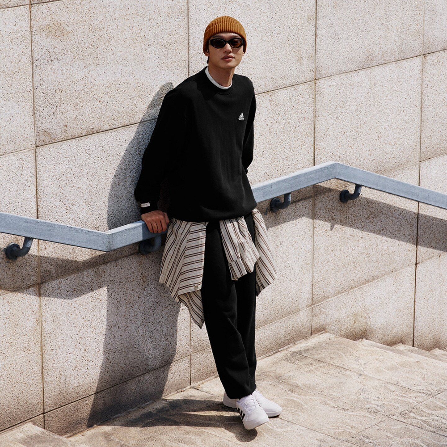 休闲简约加厚束脚运动裤男女秋季adidas阿迪达斯官方轻运动JM9112