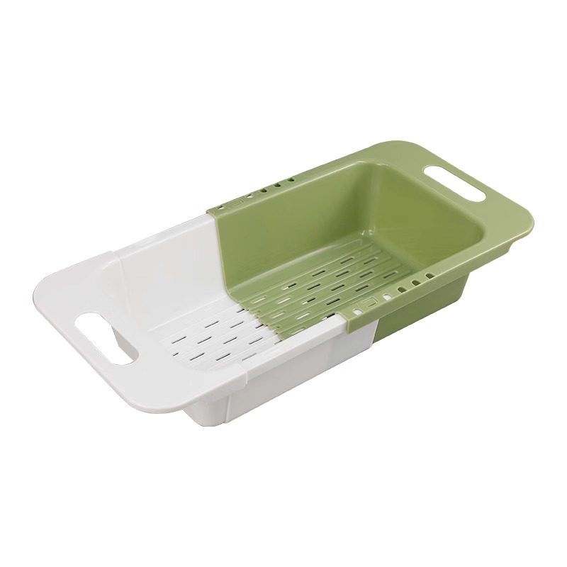 可伸缩沥水篮洗菜盆双层厨房家用水果盘洗碗池水槽置物架滤水篮子,淘宝优惠券,粉丝福利购,淘宝优惠卷