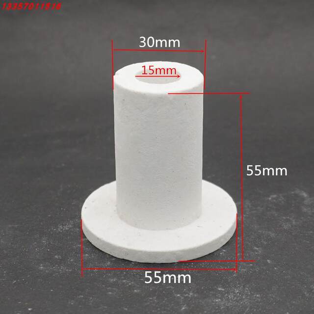 High temperature resistant ceramic bushing insulated porcelain head