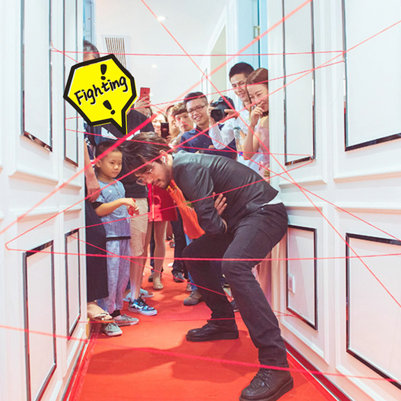 接亲堵门整蛊新郎伴郎游戏道具抽红绳拦门通关牵线红绳红丝带创意,淘宝优惠券,粉丝福利购,淘宝优惠卷