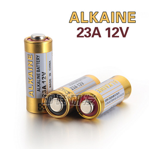 12V 23A 27A 车库门遥控器电动伸缩卷帘闸遥控钥匙防盗器门铃电池 - 图0