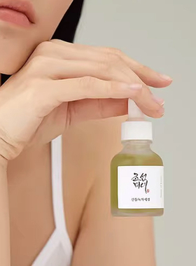 朝鲜美女绿茶滋养安瓶