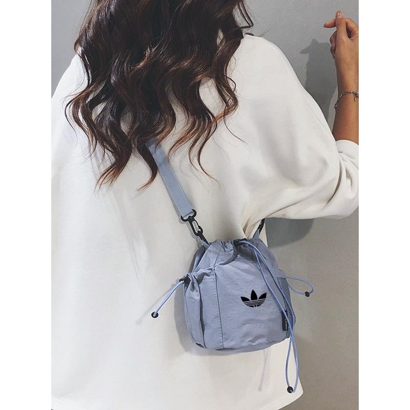 Brand genuine canvas chest bag women's mini