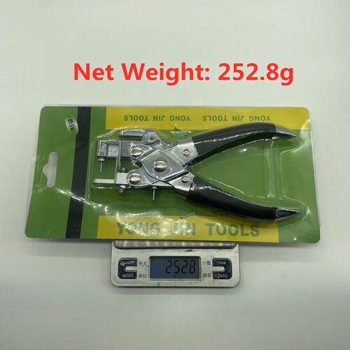 新品羽毛球拍单双护线管胶粒取拔钉器钳针工具合金银色 - 图2