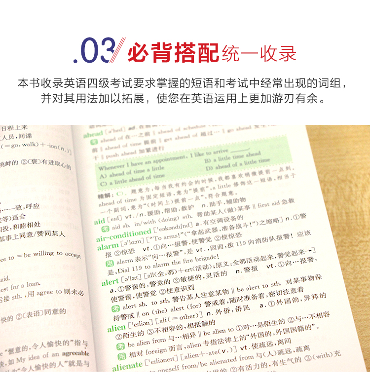 专业四级英语词汇星火英语专四词汇书便携版8000词TEM4大纲核心词汇表英语专业四级单词小本手册口袋书正序版顺序可搭专四真题试卷 - 图1