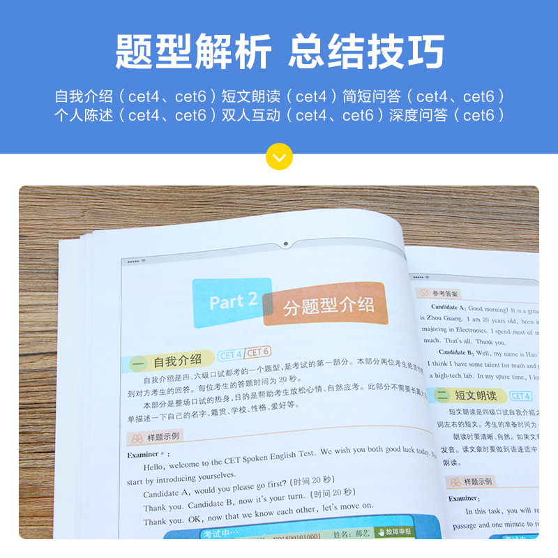 星火大学英语四级六级口语考试真题备考2024年6月复习资料4级6级四六级专项高分训练口语英语书自学教材网课交际朱伟电子书2022 - 图3