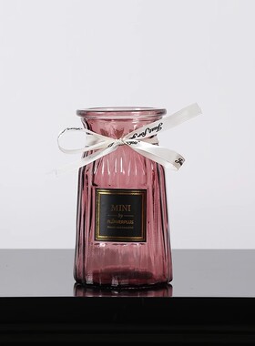 花仿花瓶百合花陶瓷轻塑料强摆件感结婚琉璃奢端防