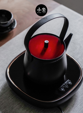 小坐烧水煮茶造型简洁大气