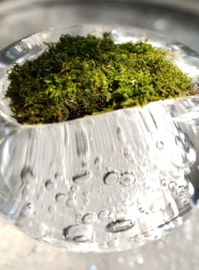 玻心璃语水晶玻璃创意家居花器