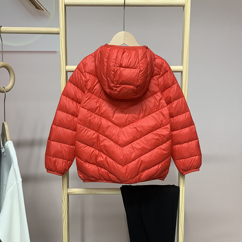 商场同步禾雪品牌轻薄款羽绒服男女同款中大童秋冬保暖百搭秋羽绒,淘宝优惠券,粉丝福利购,淘宝优惠卷