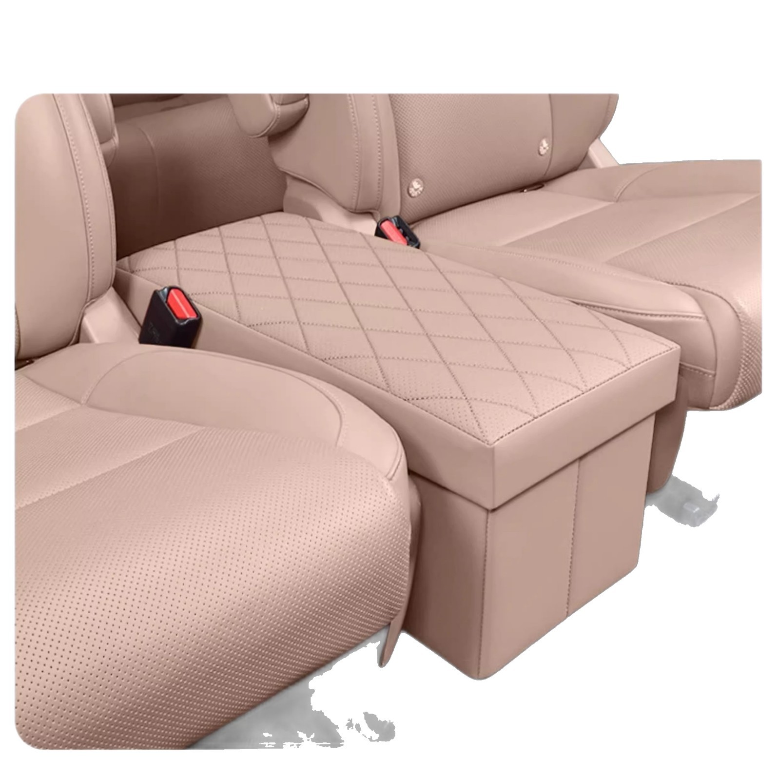 问界M8收纳盒二排座椅中间储物箱二排过道收纳箱车用中控置物箱 - 图3