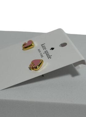 Kate Spade Everyday珐琅Studs耳环明亮Carnation粉色