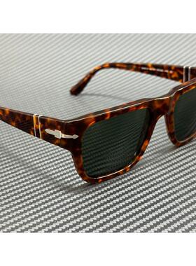 Persol PO3348S 24 31棕色棕色绿色中性55 mm太阳眼镜