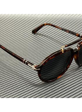 Persol PO0202S 24 48棕色棕色黑色偏光57 mm太阳眼镜