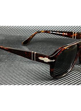 Persol PO3310S 24 B1 Jean棕色棕色中性57 mm太阳眼镜