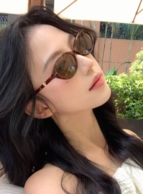 gm猫眼墨镜女欧美风复古偏光小框