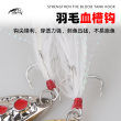 红点鱼鳞水蛭亮片路亚饵超远投淡水海钓通用鲈鱼翘嘴黑鱼通杀鱼饵
