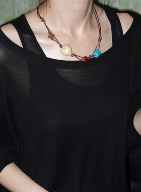 自然论种子假日项链百搭