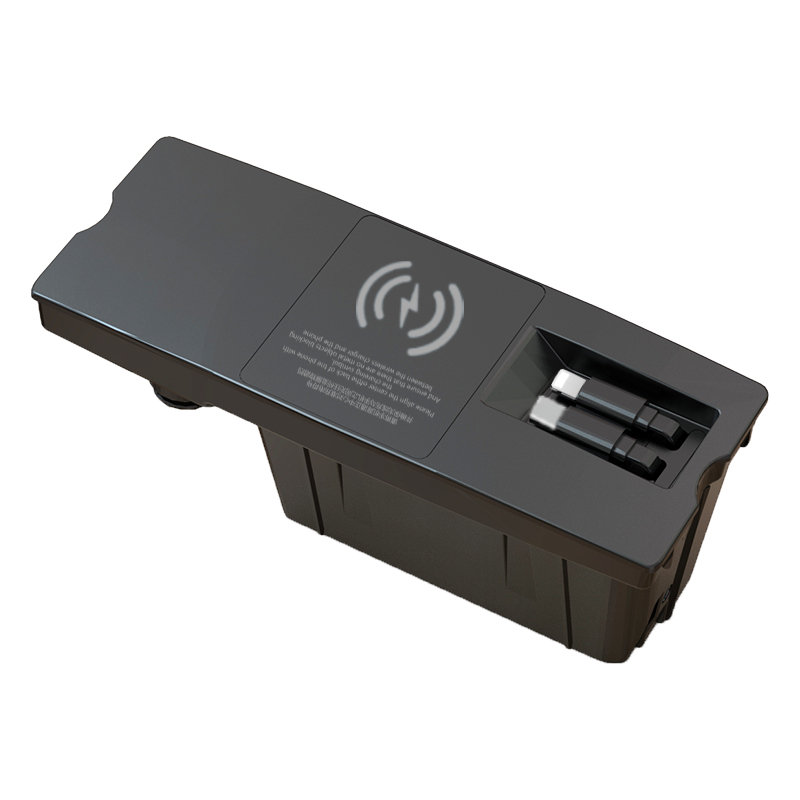 适用于12-18款奥迪A6L/A7/S6/S7车载无线充电器拓展坞超级快充USB - 图3