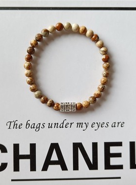 天然石小珠串男女叠带文艺范十足