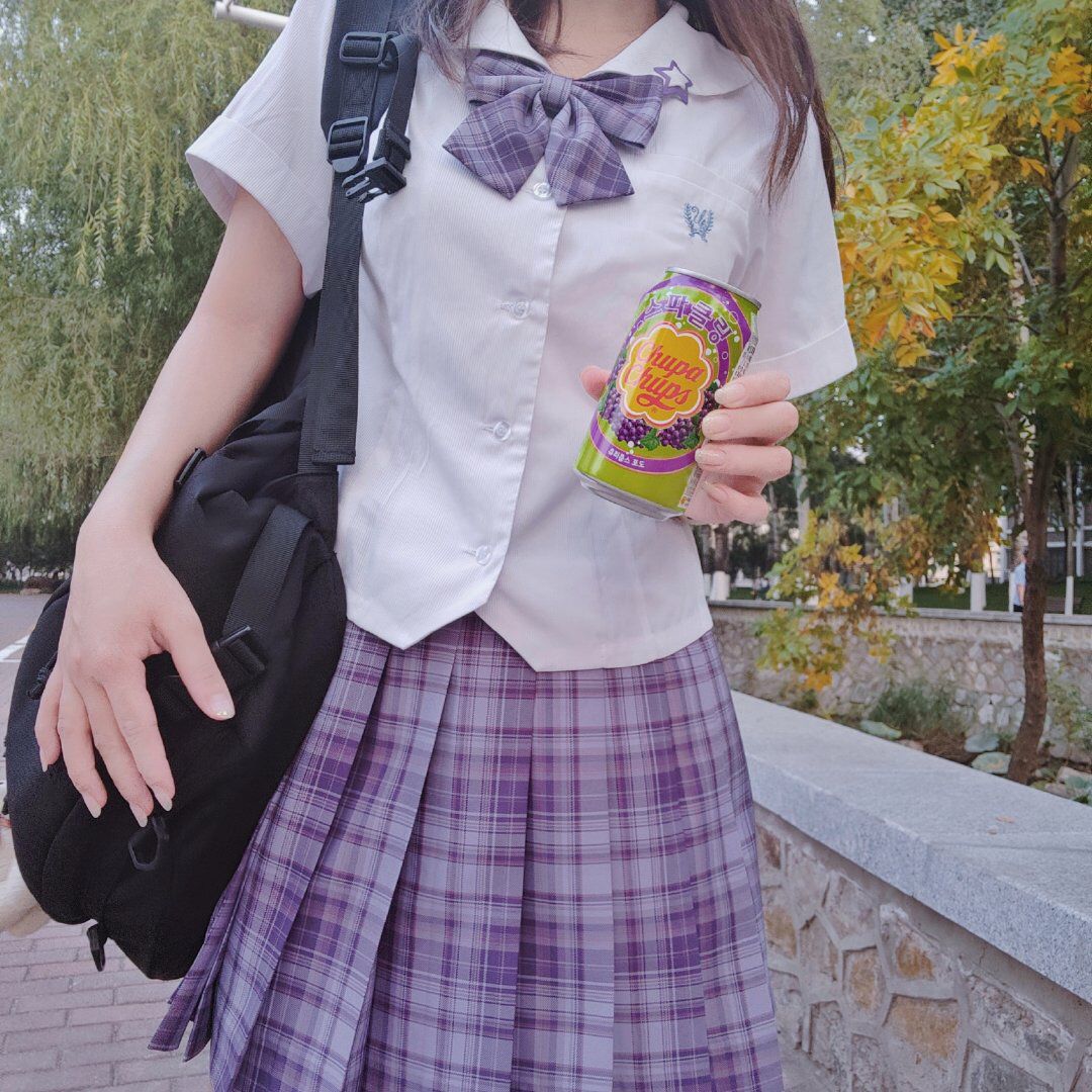 制服裙格子百褶裙 JK 葡萄汽水 有意向金有定金 尾款 JK 啦啦酱 制服裙格子百褶裙 JK 葡萄汽水 有意向金有定金 尾款 JK 啦啦酱