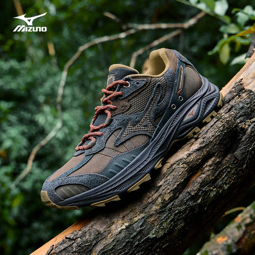 Mizuno美津浓秋冬男女复古潮流山系户外轻野鞋跑步鞋RACER ADV - 图2