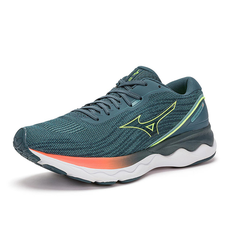 mizuno男22 wave skyrise3慢跑鞋 美津浓跑步鞋