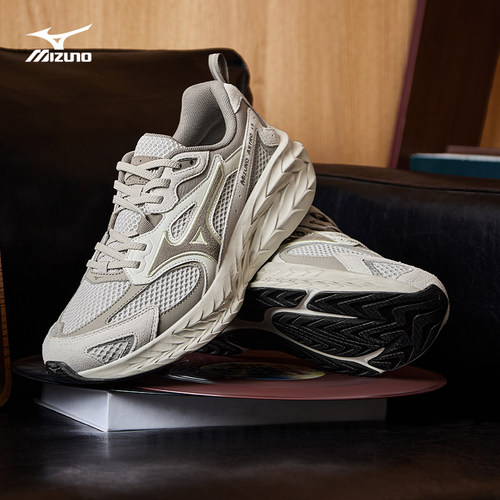 Mizuno美津浓26春夏新款做旧厚底缓震回弹跑鞋运动鞋ASTRO LS - 图0