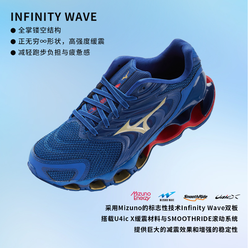 Mizuno美津浓机能缓震预言12跑鞋WAVE PROPHECY 12 S-图2