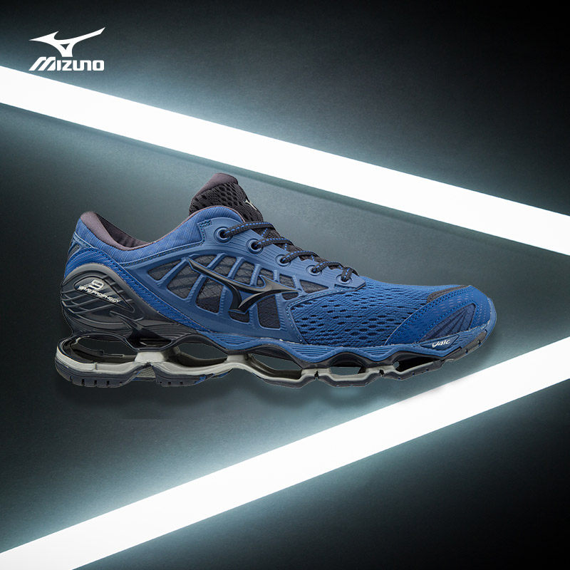 mizuno男士9 wave prophecy慢跑鞋 美津浓跑步鞋