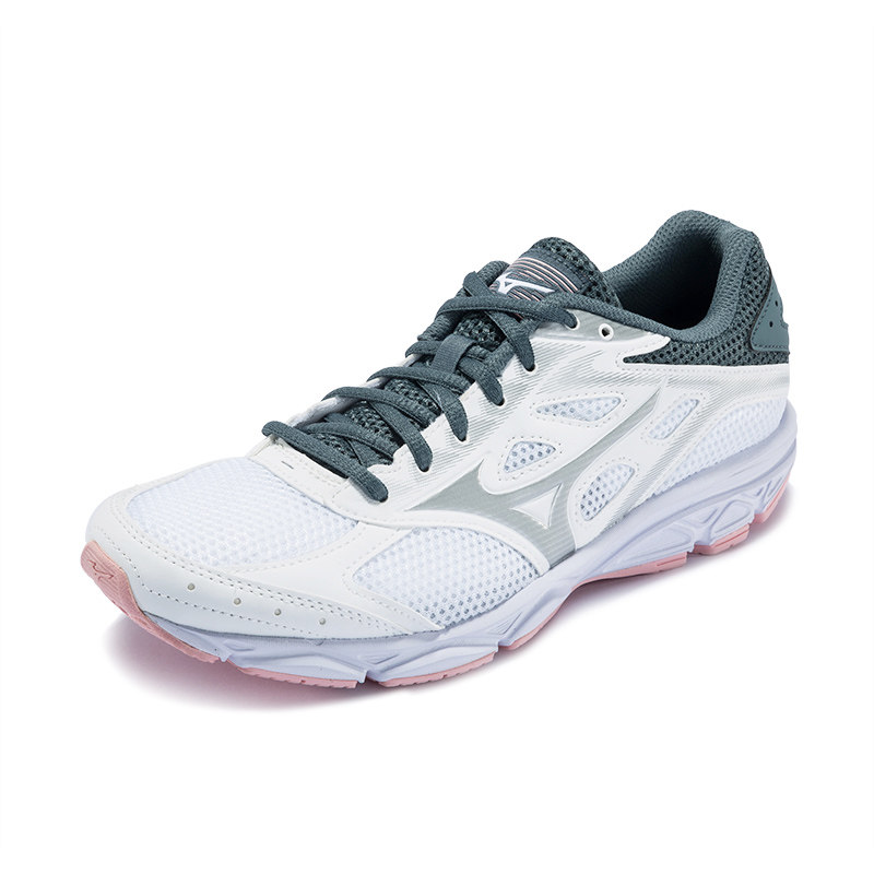 mizuno女士新品透气防滑耐磨慢跑鞋 美津浓跑步鞋