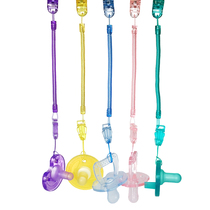 Pacifier Chain Baby Toy Tooth Glue Anti-Fall Chain Out Portable Newborn Baby Pacifier Anti Drop Chain Clip