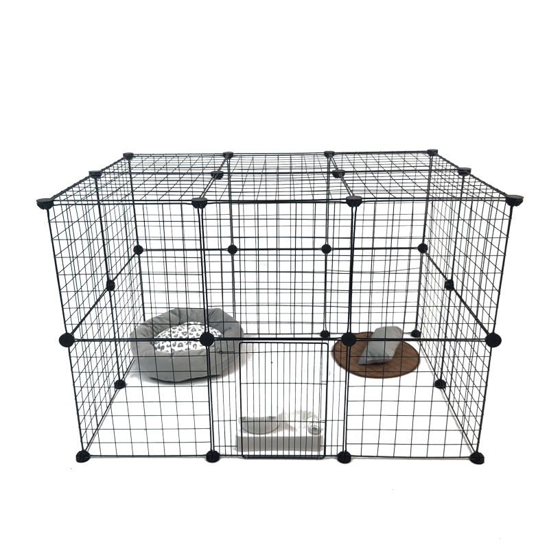 Diy魔片笼宠物围栏铁网通用狗栅栏豚鼠刺猬兔笼猫 Diy魔片笼宠物围栏铁网通用狗栅栏豚鼠刺猬兔笼猫