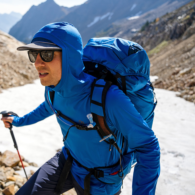 Osprey小鹰Exos飘逸38L男防泼水尼龙户外登山徒步旅行背包48L 58L - 图3