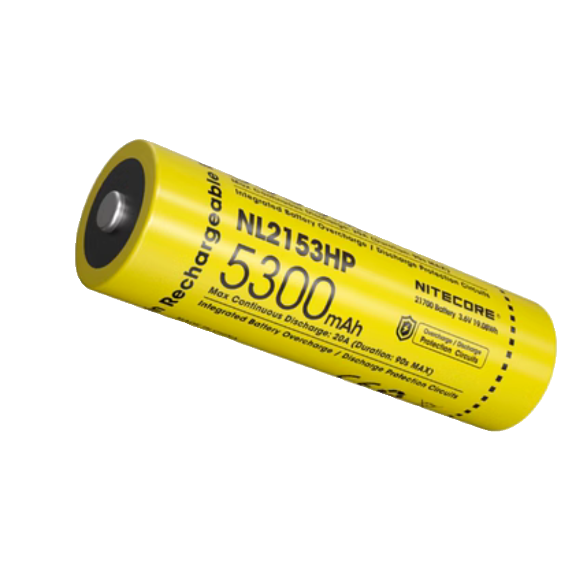 NITECORE奈特科尔NL2153HP电池21700锂离子大容量高倍率放电20A