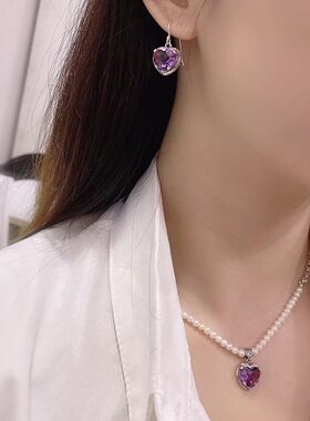 刻面茶晶项坠925纯银吊坠项坠