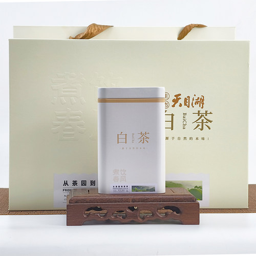 2026新茶实惠正宗溧阳绿茶雨前天目湖生态白茶特产优选礼盒装100g - 图3
