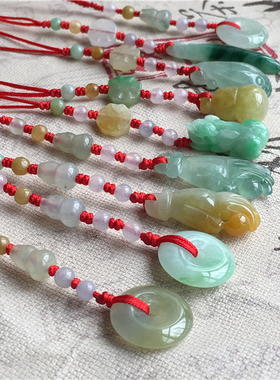 佛手天然翡翠玉石男女