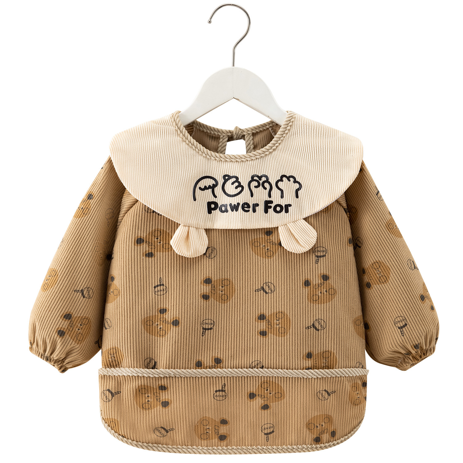 儿童罩衣防水防脏女宝宝画画围兜男小孩吃饭秋冬外套护衣正穿衣,淘宝优惠券,粉丝福利购,淘宝优惠卷