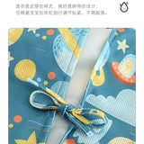 Детский фартук, водонепроницаемый нагрудник для еды для мальчиков, с карманом, сзади на завязках