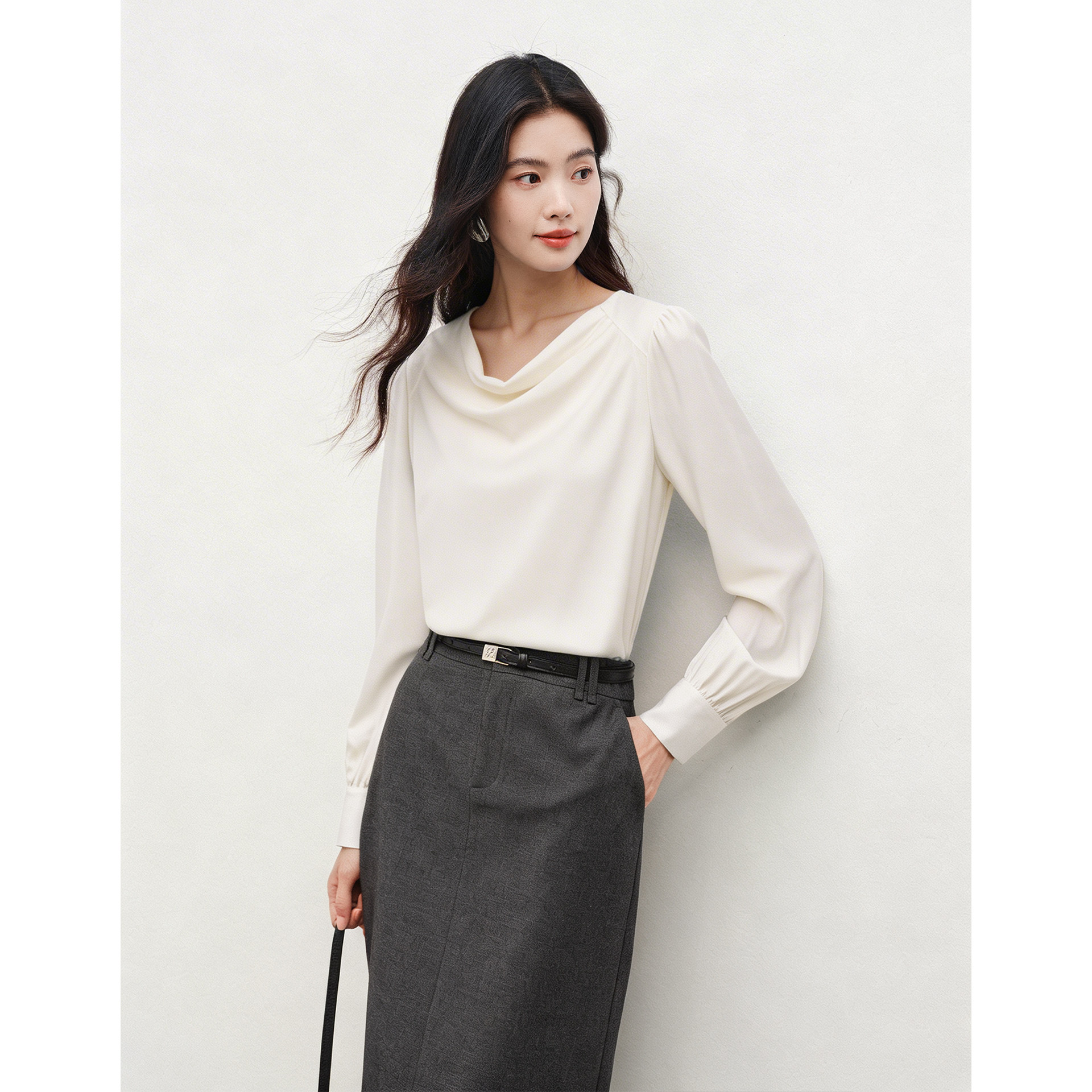 【所有姐姐的衣橱直播间】衣香丽影白色衬衫